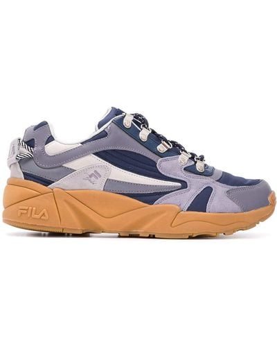 Astrid Andersen Colour Block Low-top Trainers - Blue