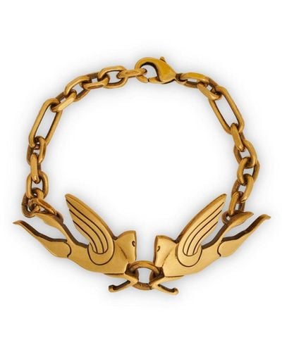 Etro Pegaso Chain-link Bracelet - Metallic