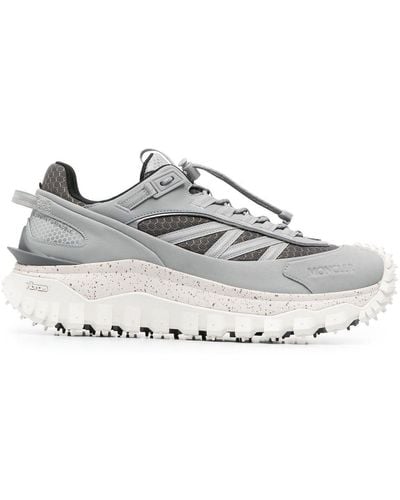 Moncler Trailgrip Paneled Mesh Low-top Sneakers - Multicolor