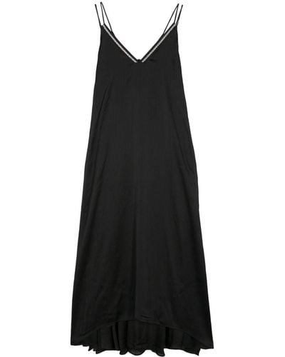 Peserico ノースリーブ ドレス - ブラック