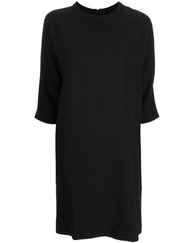Jane Round Neck Miami Dress - Black