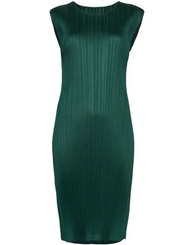 Issey Miyake New Colorful Basics 3 ドレス - グリーン