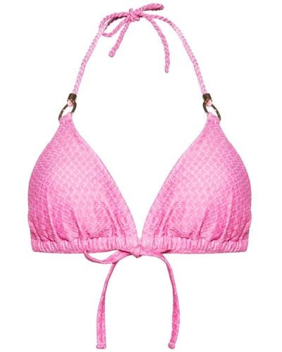 Heidi Klein Guana Island Bikini Top - Pink