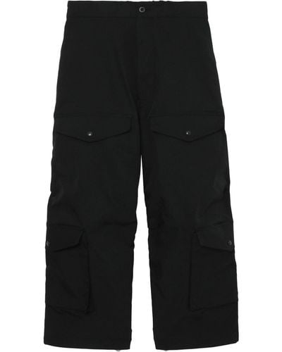 Junya Watanabe Pantalones anchos tipo cargo - Negro