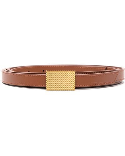 Lanvin Concerto Leather Belt - Brown