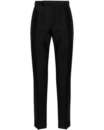Tom Ford Mid-rise Tailored Trousers - Black