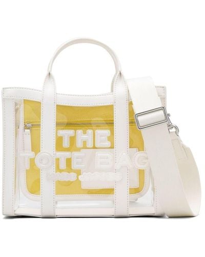 Marc Jacobs The Clear Small Tote Bag - White