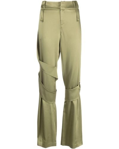 Blumarine Trousers > wide trousers - Vert