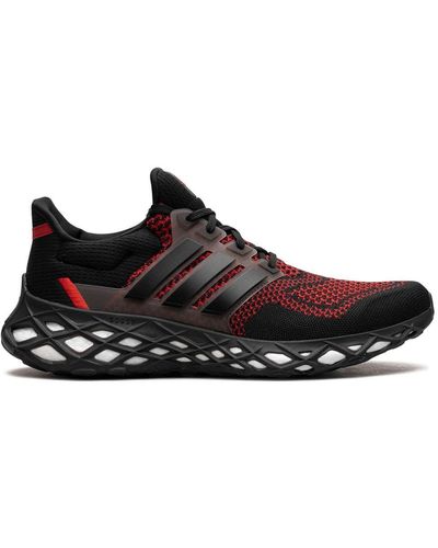 adidas Ultra Boost Web Dna "core Black/vivid Red" Sneakers