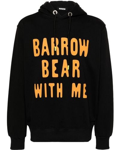 Barrow ロゴ パーカー - ブラック