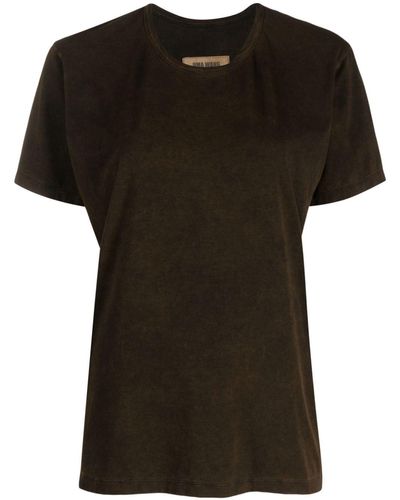 Uma Wang T-shirt girocollo - Nero