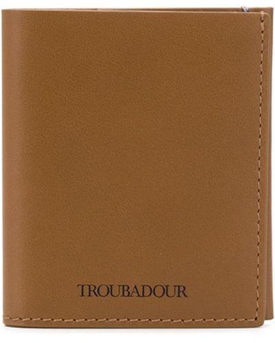 Troubadour 二つ折り財布 - ブラウン