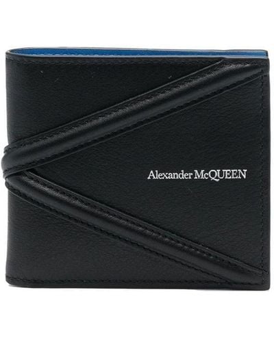 Alexander McQueen Gurtbifold Wallet - Schwarz