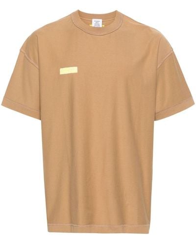 Vetements Inside-out Cotton T-shirt - Natural
