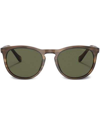 Giorgio Armani Gafas de sol con efecto de carey - Verde