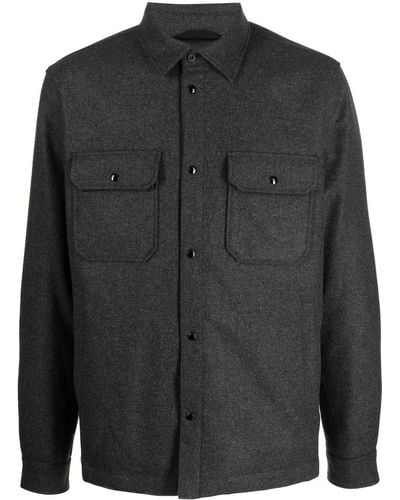Woolrich シャツジャケット - ブラック