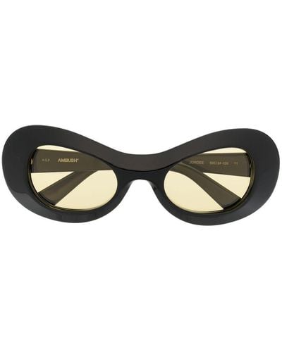 Ambush Jordee Round-frame Sunglasses - Brown