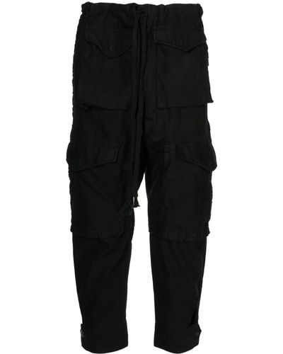 Greg Lauren Pantalones Army Jacket Tux - Negro