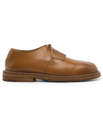 Marsèll Nasello Leather Derby Shoes - Brown