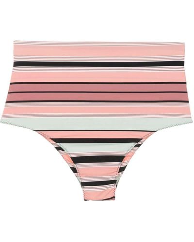 Clube Bossa Ceanna Striped Bikini Bottoms - Pink