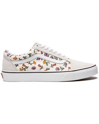 Vans Old Skool Poppy Floral Sneakers - Weiß