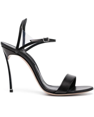 Casadei Blade V Celebrity Sandals - Black