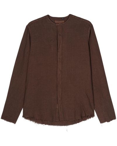 Costumein Dodo Linen Shirt - Brown