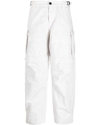 DARKPARK Pantalon Julia à poches cargo - Blanc