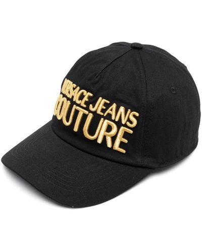 Versace Jeans Couture Honkbalpet Met Geborduurd Logo - Zwart