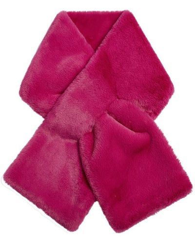 Apparis Faux-fur Wrap Scarf - Purple