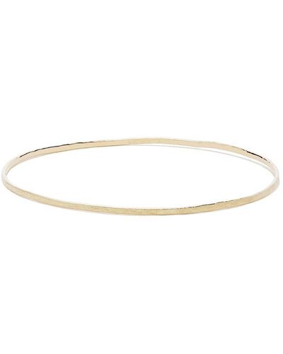Wouters & Hendrix 18kt Gold Hammered Bangle - Natural