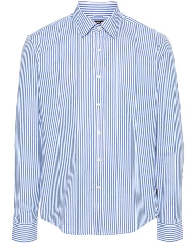 Michael Kors Long-sleeve Striped Shirt - Blue