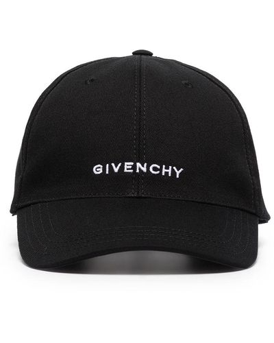 Givenchy Honkbalpet Met Logo - Zwart