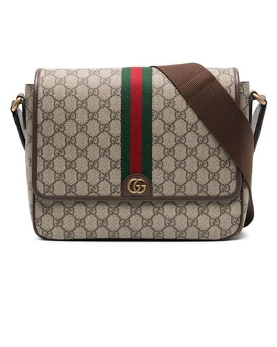 Gucci Medium Ophidia Messenger Bag - Natural