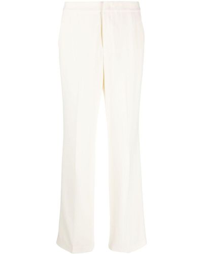 Ports 1961 Wool Straight-leg Tailored Trousers - White