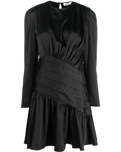 Sandro Mini-jurk Met Lange Mouwen - Zwart