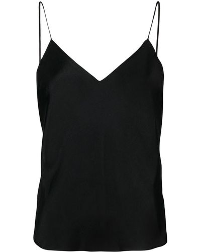 Ba&sh Top Clarisse con encaje - Negro