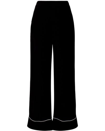 Equipment Joselyn Silk Pyjama Pants - Black