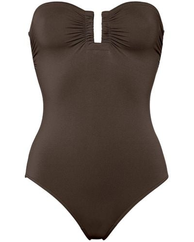 Eres Cassiopée Bustier Swimwuit - Brown