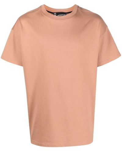 Styland T-shirt en coton biologique à col rond - Neutre