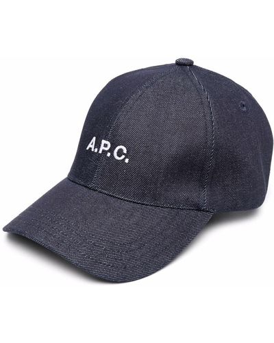 A.P.C. Casquette Charlie キャップ - ブルー