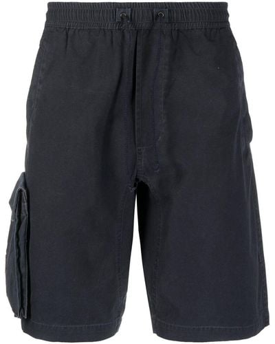 Maharishi Drawstring-waist Cargo Shorts - Black