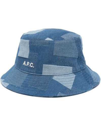 A.P.C. Sombrero de pescador vaquero - Azul