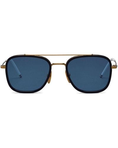 Thom Browne Square-frame Sunglasses - Blue