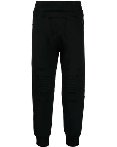 Neil Barrett Pantalon de jogging à chevilles élastiquées - Noir