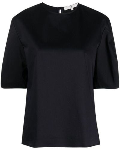 Tibi Short-sleeve T-shirt - Black