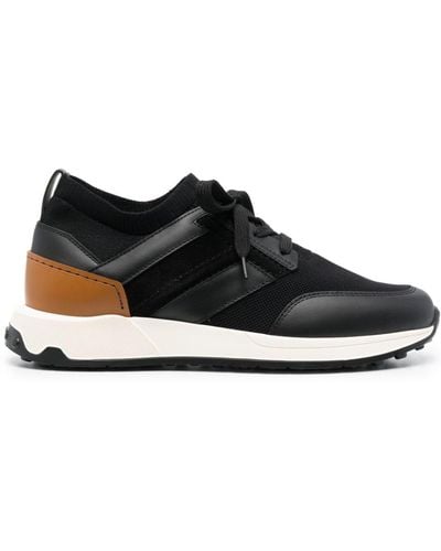 Tod's Panelled Low-top Sneakers - Black