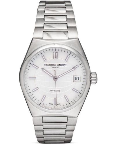 Frederique Constant Highlife Ladies Automatic 34mm Horloge - Wit
