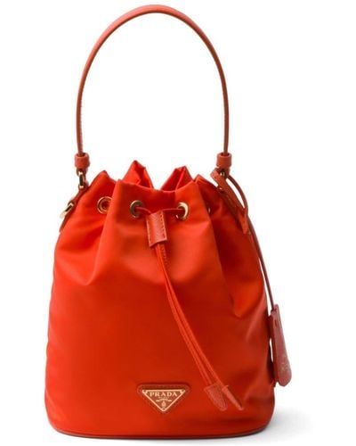 Prada Re-edition 1978 Bucket Bag - Red