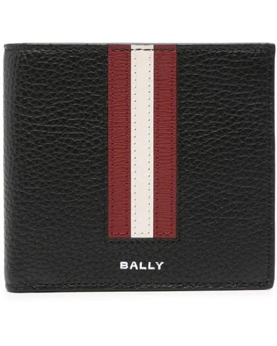 Bally Ribbon Bi-fold Wallet - Black